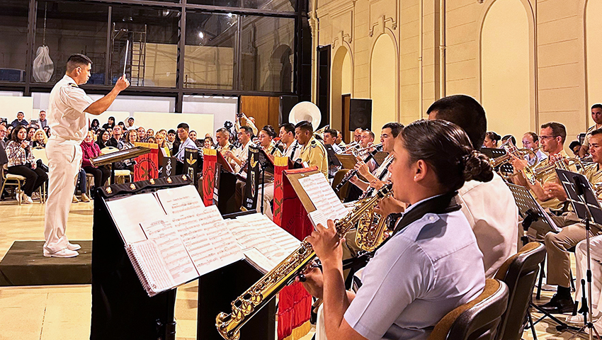 Fue en marco del Día de Santa Cecilia, patrona de la comunidad marplatense y de la música.
