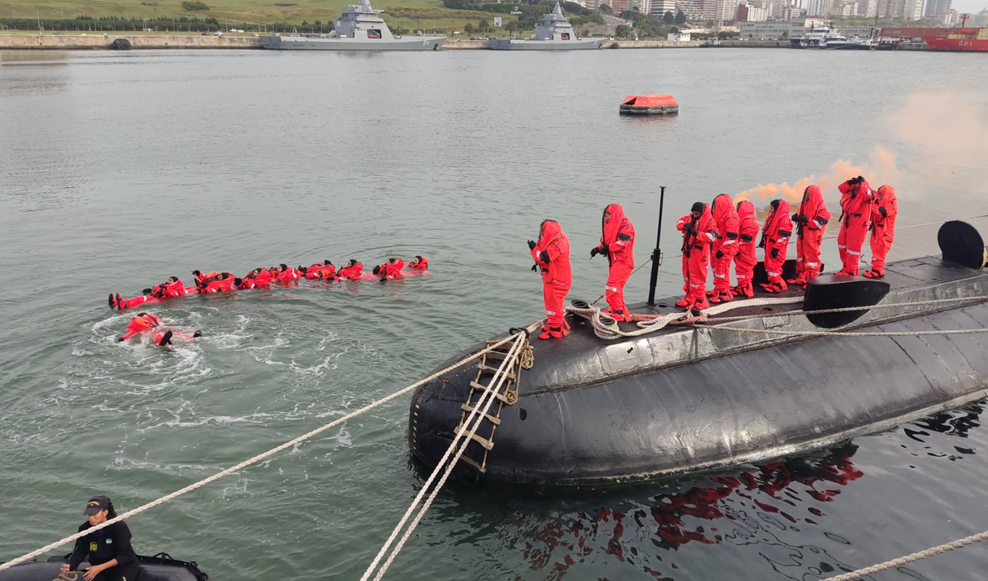 La actividad tuvo seguimiento a través de ISMERLO (Oficina Internacional para el Rescate y Escape de Submarinos), mediante la realización de un ejercicio abierto, donde participaron e interactuaron más de 12 países.