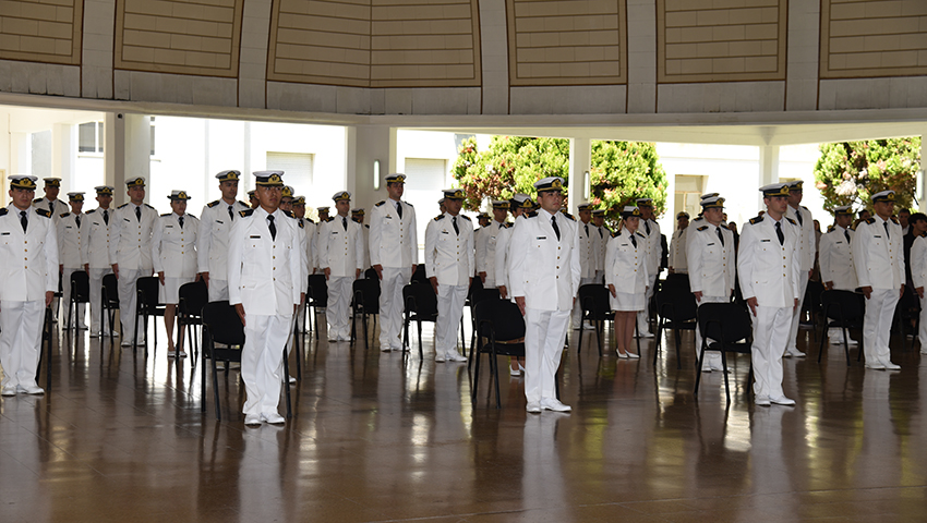 Pertenecen a las promociones 153º del Cuerpo Comando Naval, 88º del Escalafón Infantería de Marina y 109º del Cuerpo Profesional, Escalafón Intendencia.