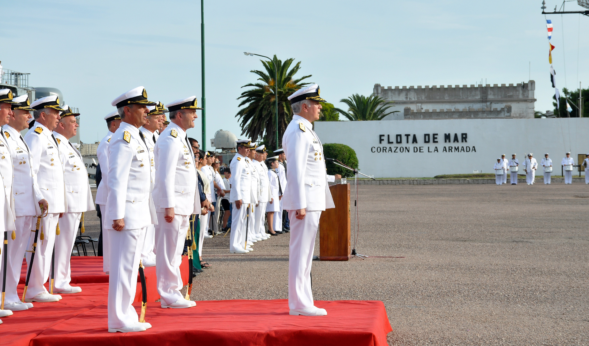 Asumió el Contraalmirante José Alberto Martí Garro.