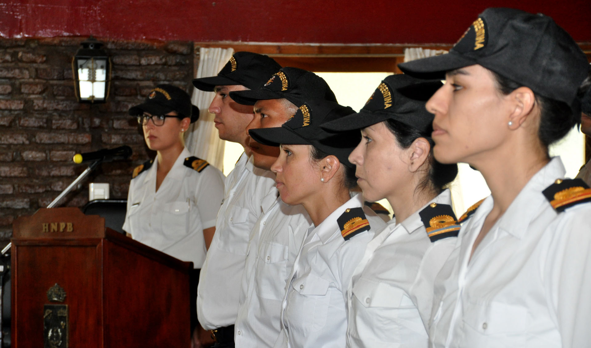 Forman parte de la primera promoción de los Cursos de Asimilación Regional Naval y de Formación Naval de la zona Puerto Belgrano.