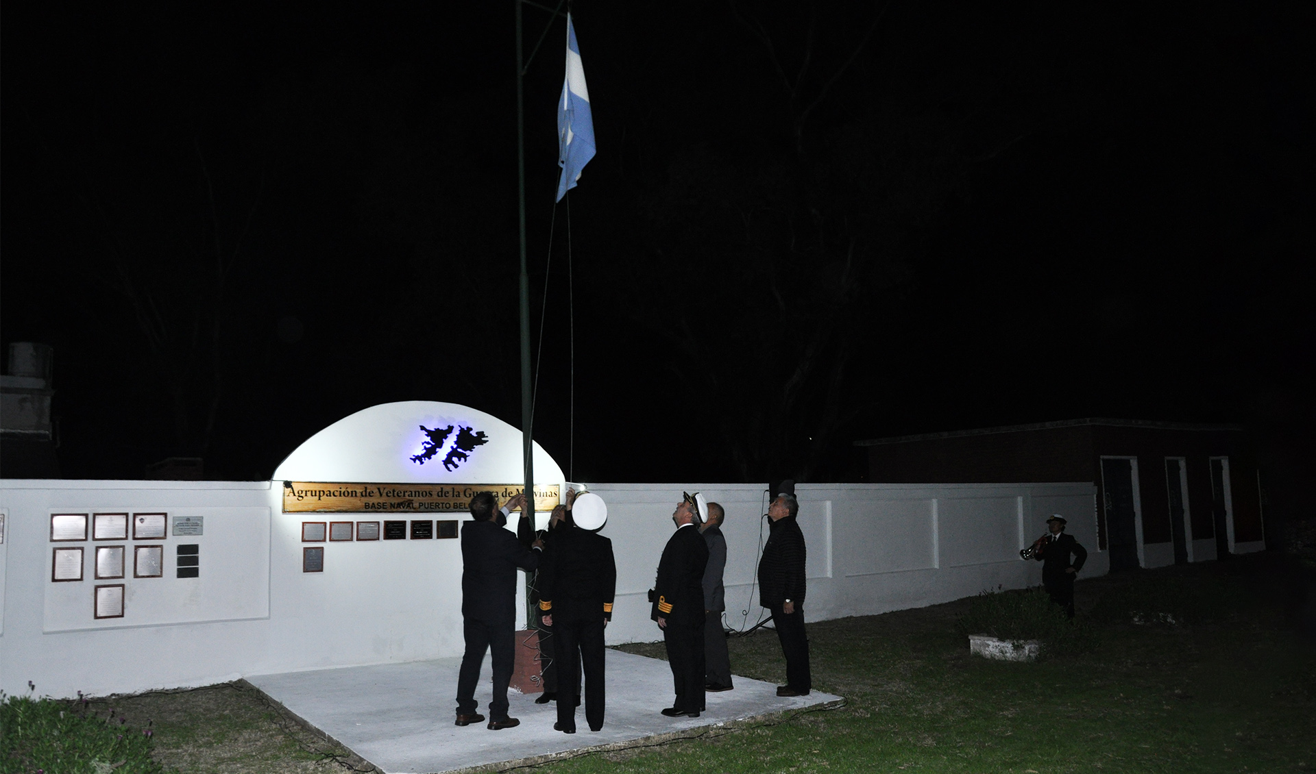 Se rindió homenaje a los Veteranos y a los Caídos en la Guerra de Malvinas.