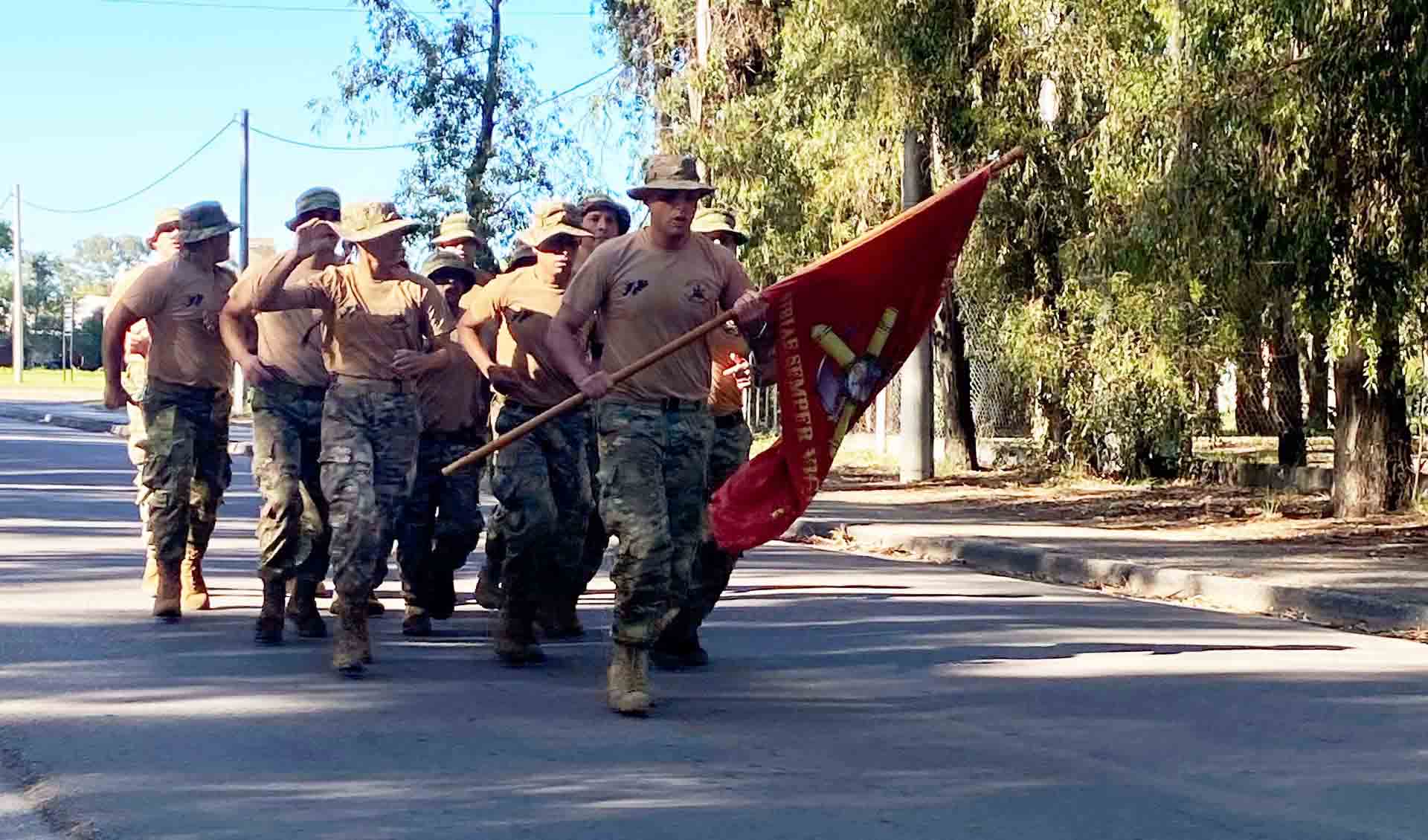 La carrera contó con la presencia de personal de la Infantería de Marina y se disputó en la ciudad de Punta Alta.  