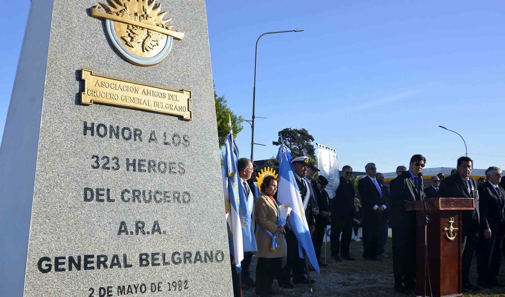 La ceremonia se realizó en la Plaza de Armas “Submarino ARA Santa Fe” de la Base Naval Mar del Plata.