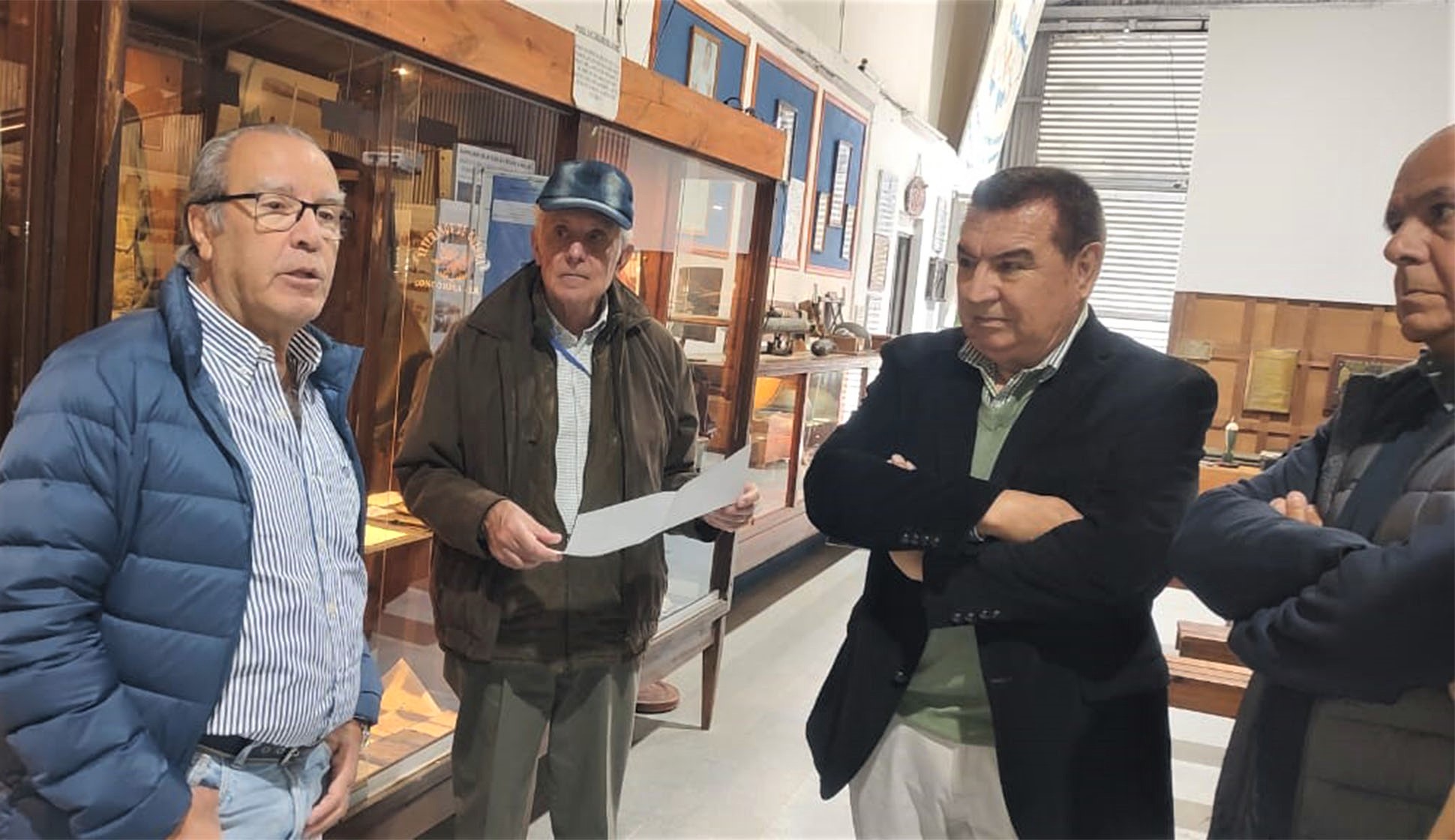 Se reunieron en el Museo “Héroes de Malvinas”, ubicado en el Monumento Histórico Nacional Fuerte Barragán de la ciudad de Ensenada.