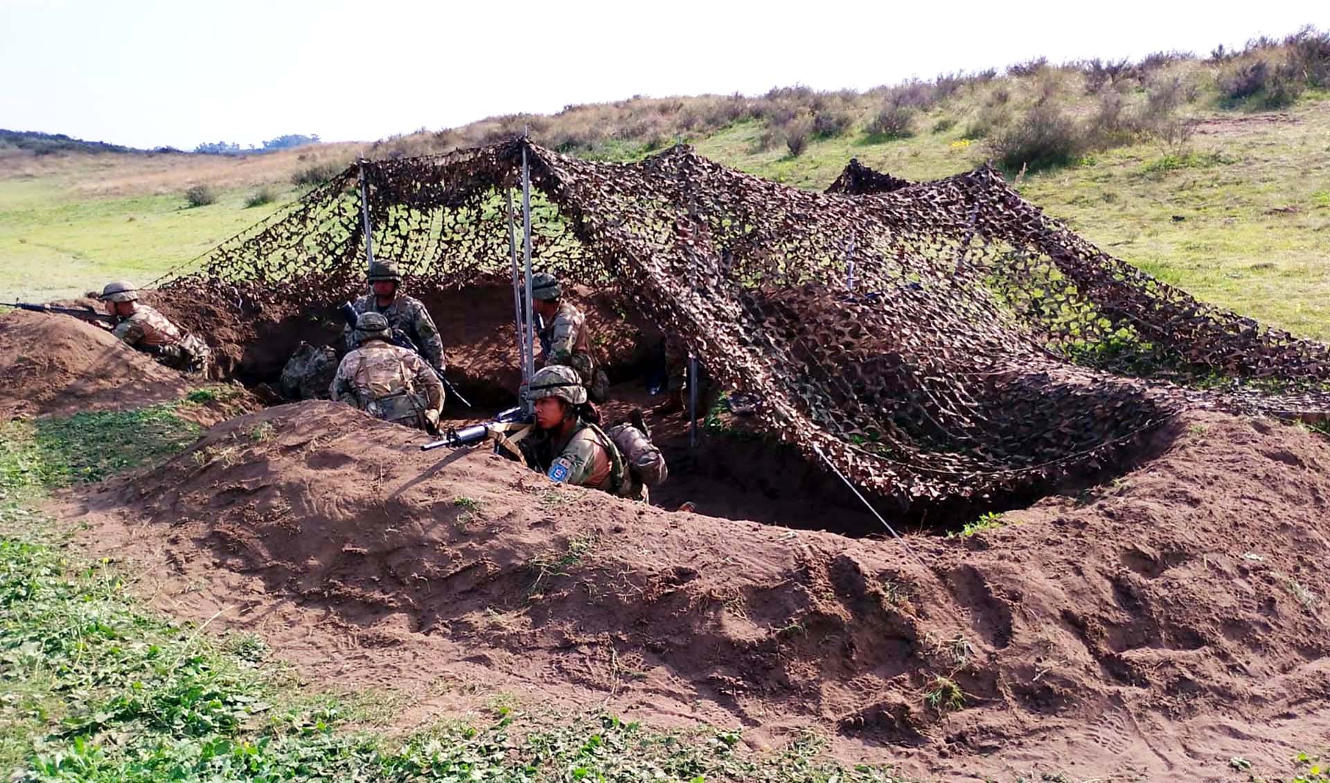 El ejercicio tuvo lugar esta semana en la Base de Infantería de Marina Baterías.