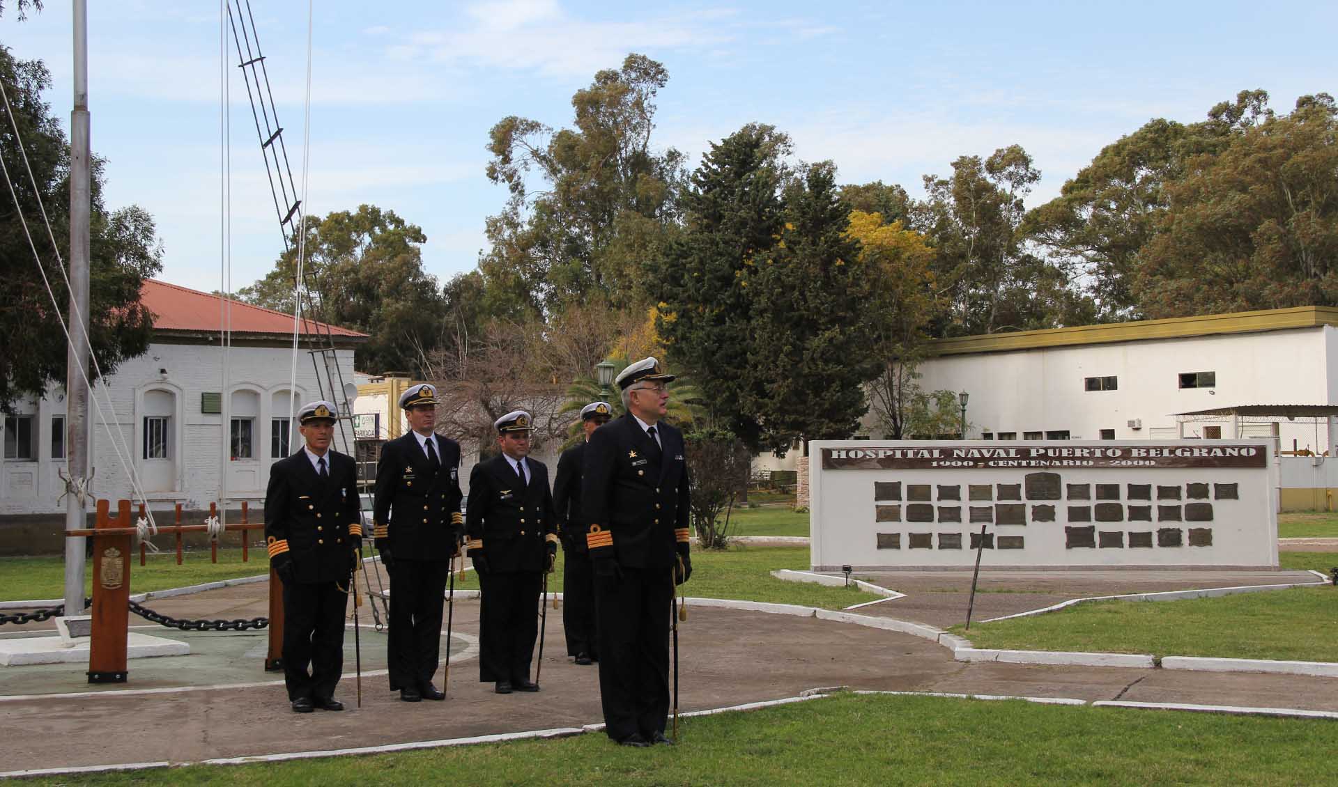 Se llevo a cabo una ceremonia que fue presidida por su Director, Capitán de Navío Roberto Jorge Ibáñez.