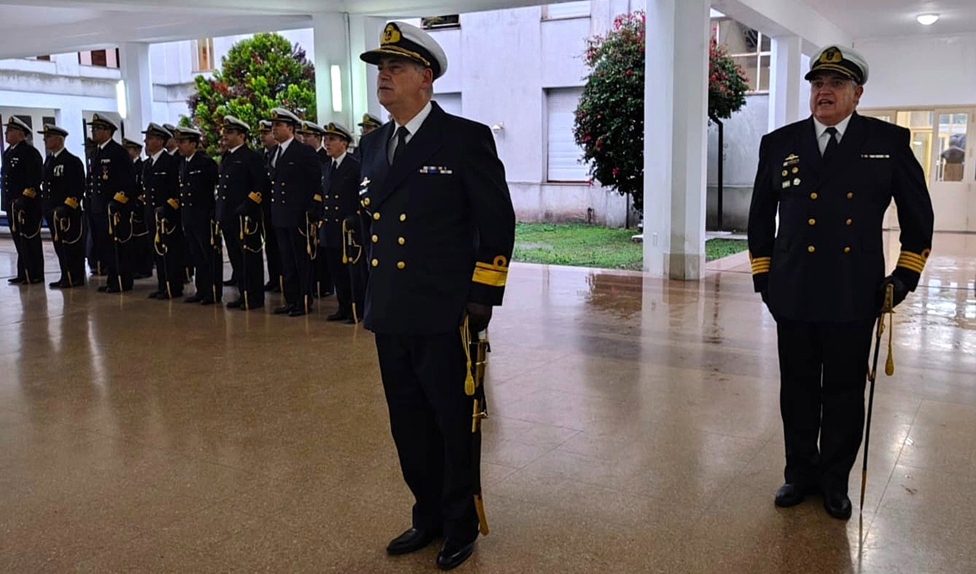 Fue presidida por su Director, Contraalmirante Pablo Germán Basso.