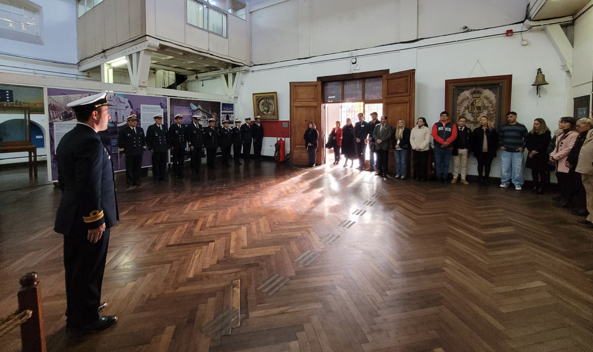 En este espacio, ubicado en Tigre, que conserva parte del patrimonio cultural de la Armada se celebró un nuevo aniversario de su creación, ocurrida el 20 de mayo de 1892.