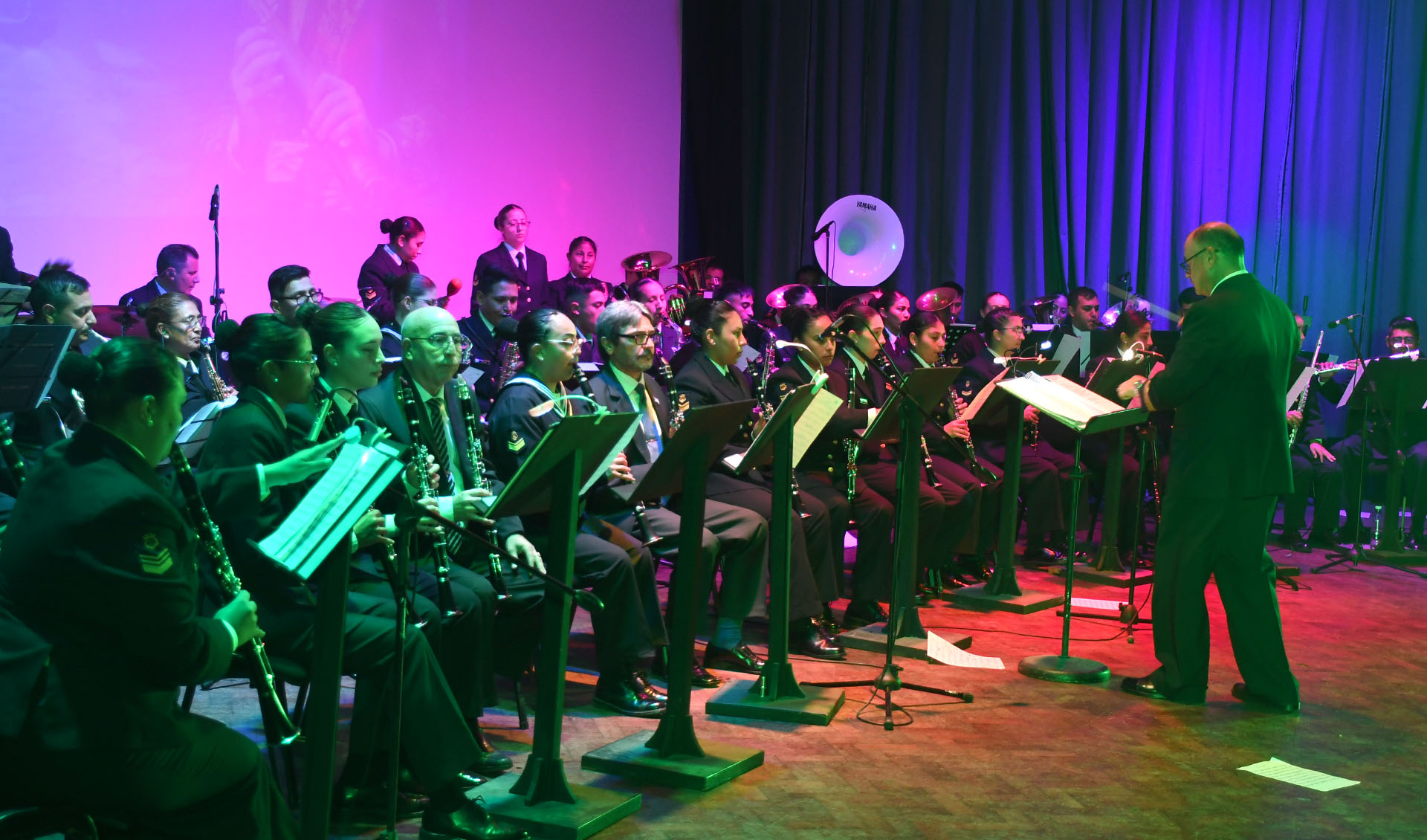 Tuvo lugar en el Cine "Comodoro Martín Rivadavia" de la Base Naval Puerto Belgrano.