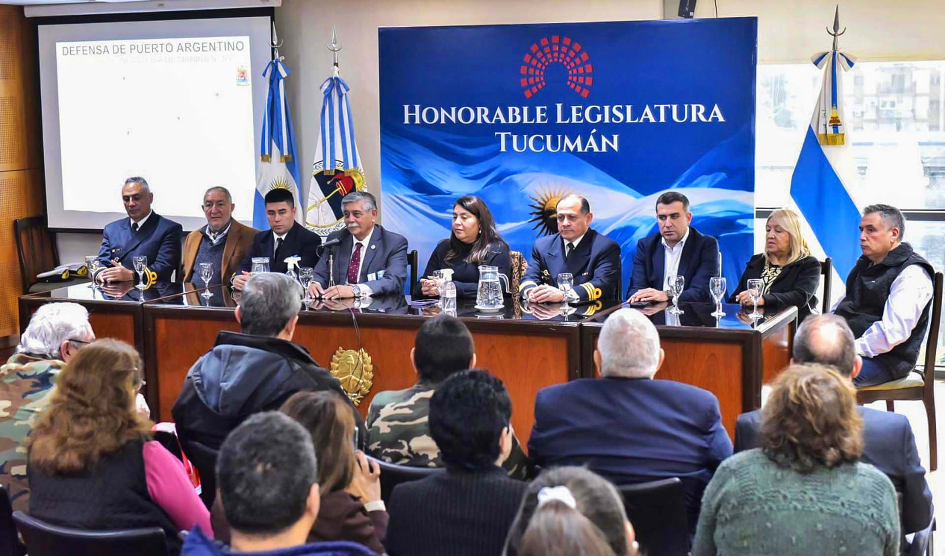 Abordaron diferentes aspectos sobre Malvinas y la importancia de contar con una Reserva Naval para la Defensa Nacional.