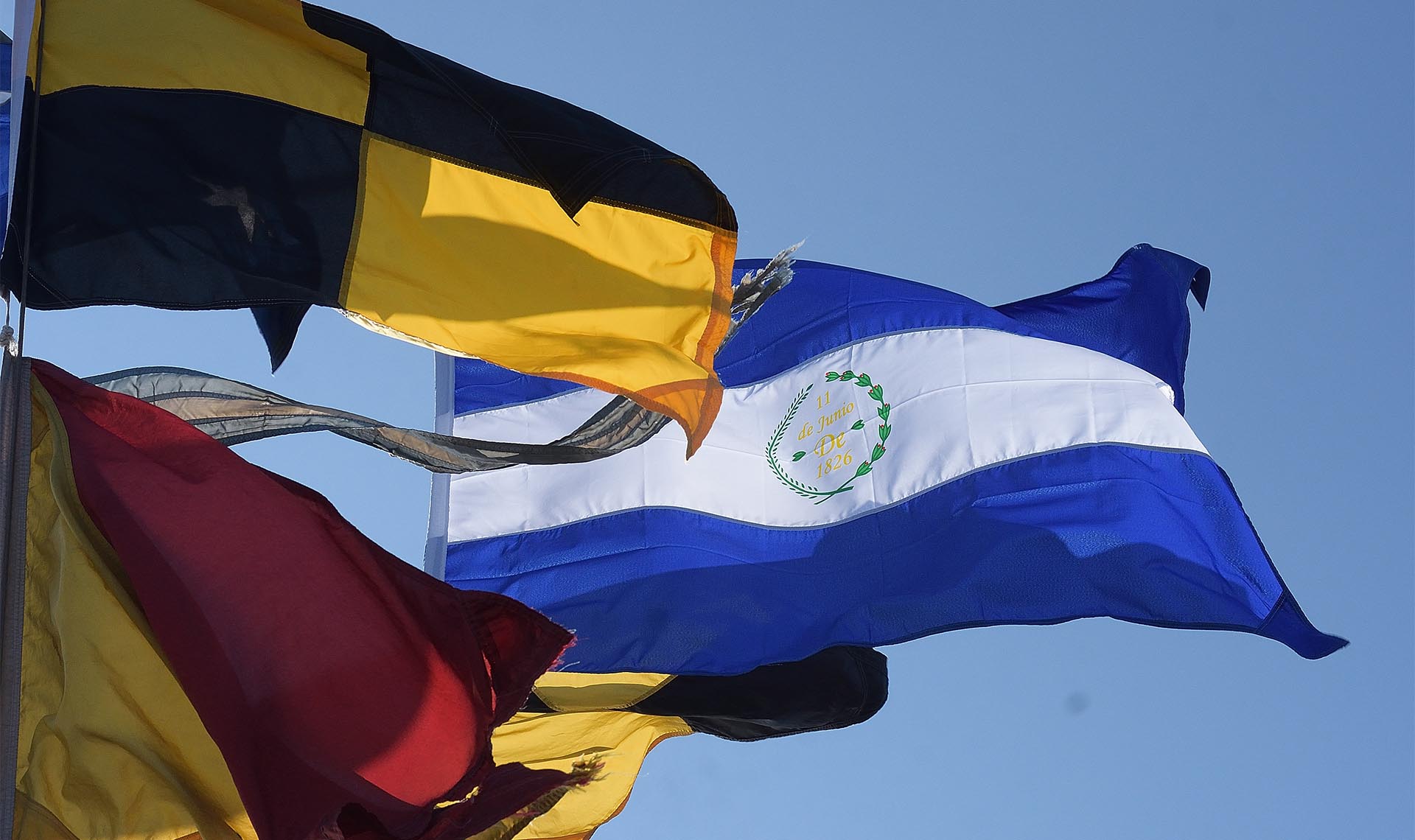 La ceremonia fue presidida por el Comandante del Área Naval Fluvial, Contraalmirante Daniel Francisco Finardi. Participaron autoridades navales y descendientes del Almirante Guillermo Brown.
