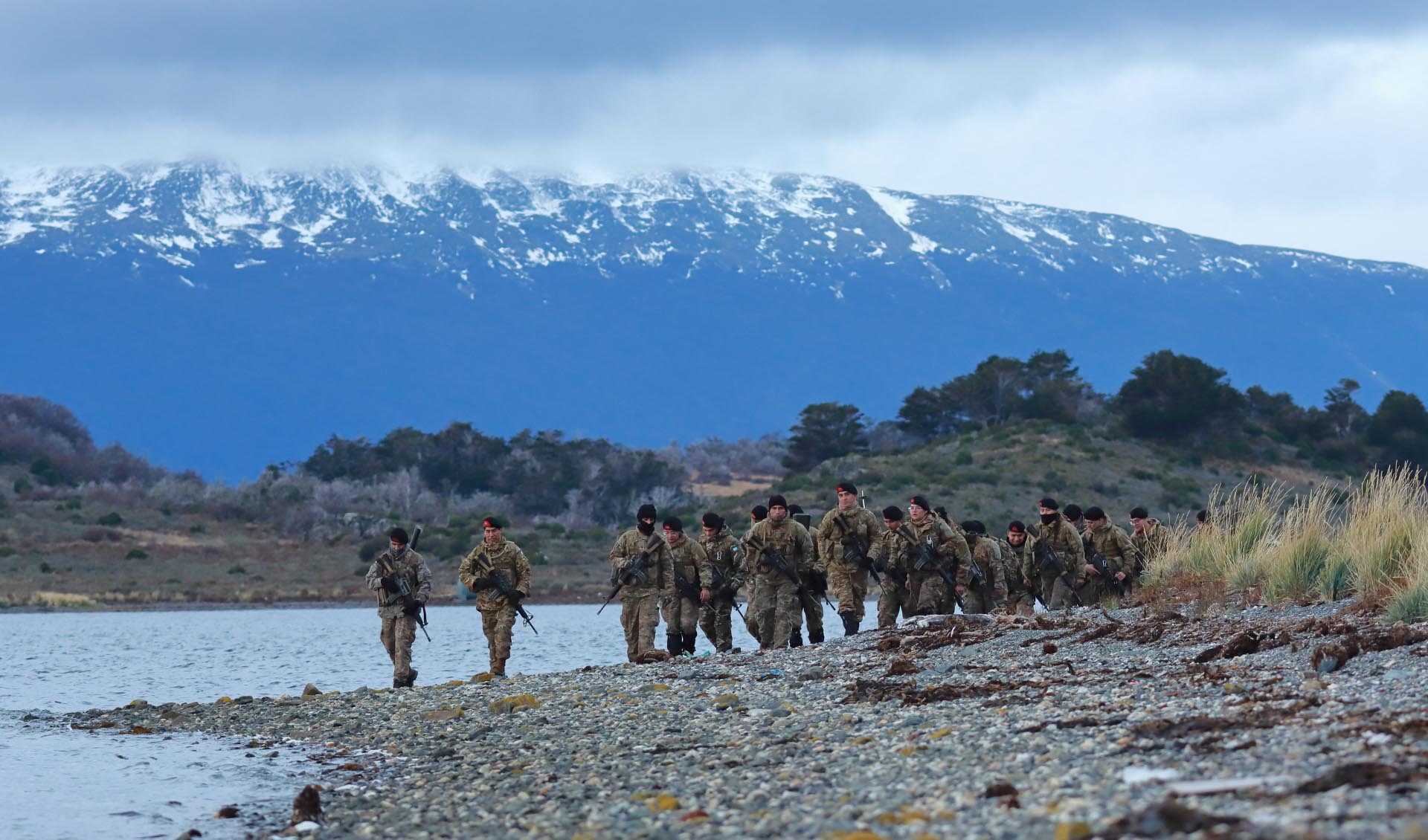 Fue desarrollada por unidades de superficie de la División Patrullado Austral, el buque de estación en Ushuaia y el Batallón de Infantería de Marina N°4.