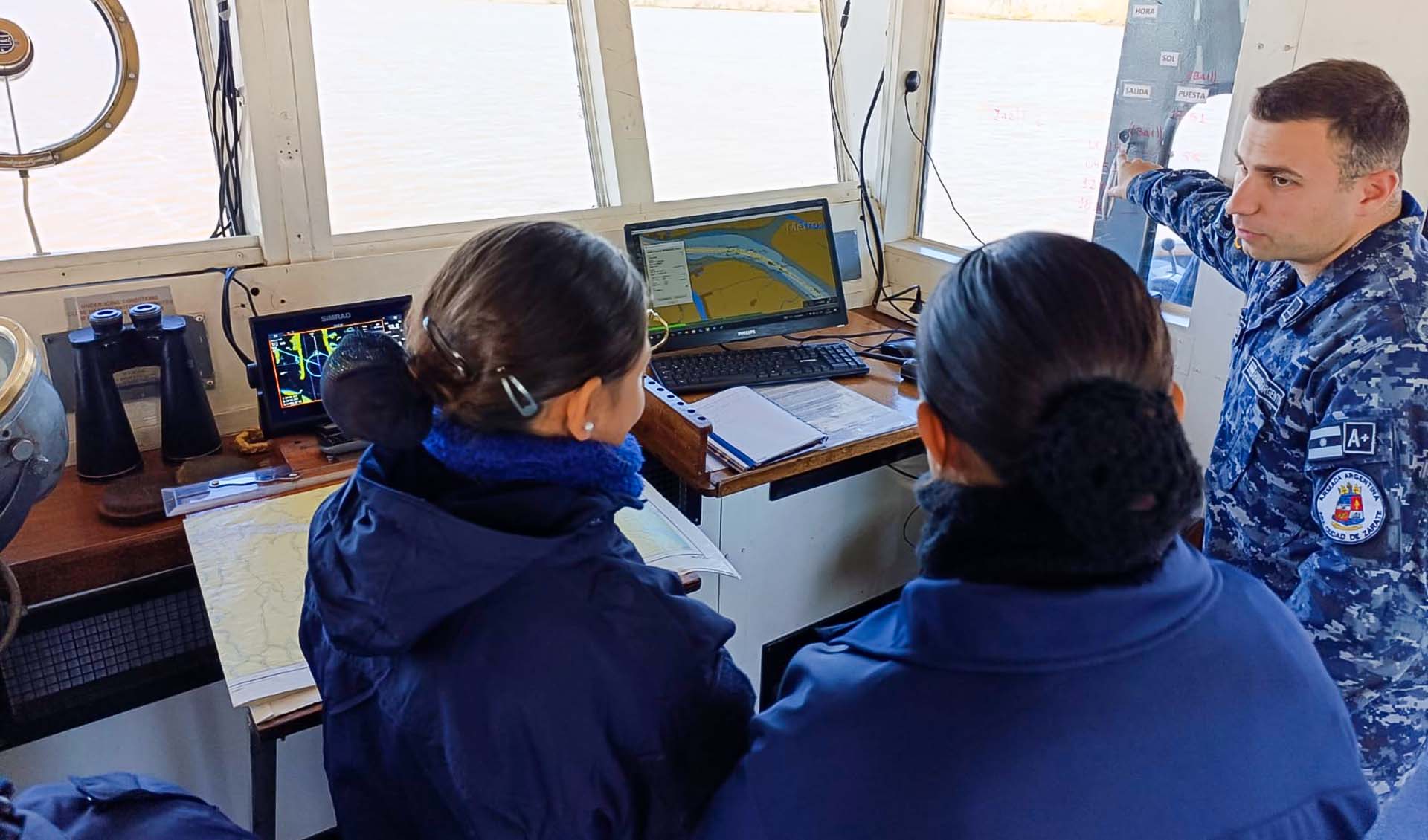 Durante la singladura fortalecieron los conocimientos operativos y la instrucción naval.