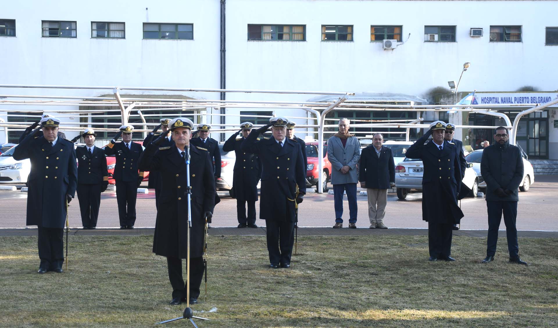 La ceremonia fue presidida por el Comandante de la Flota de Mar, Contraalmirante José Alberto Martí Garro.