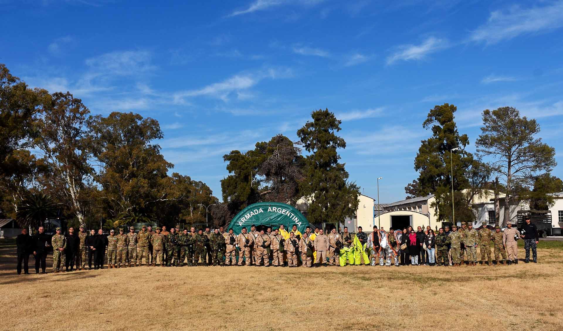Se llevó a cabo en la Brigada Anfibia de Infantería de Marina.