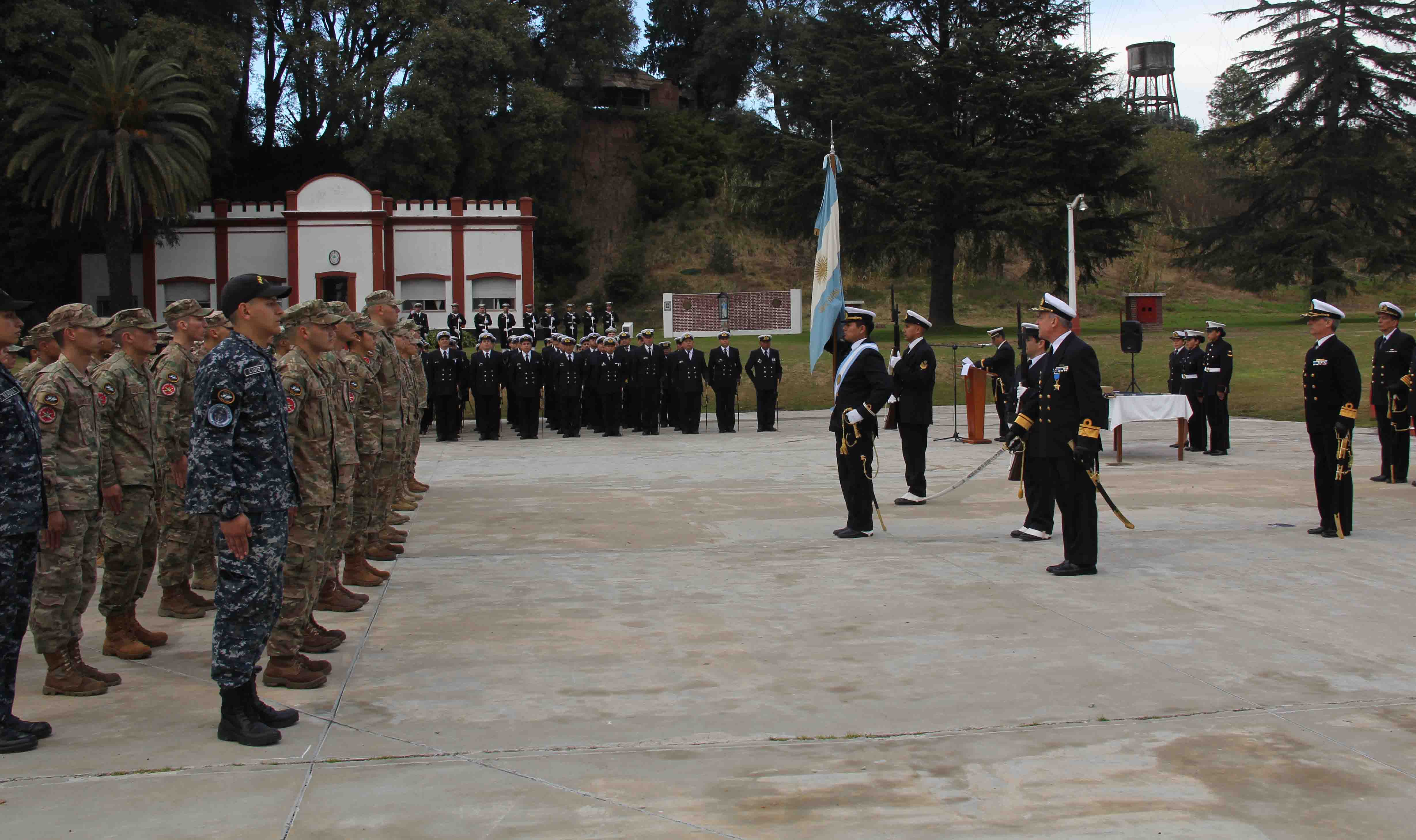 Fue presidida por el Comandante de Adiestramiento y Alistamiento de la Armada.