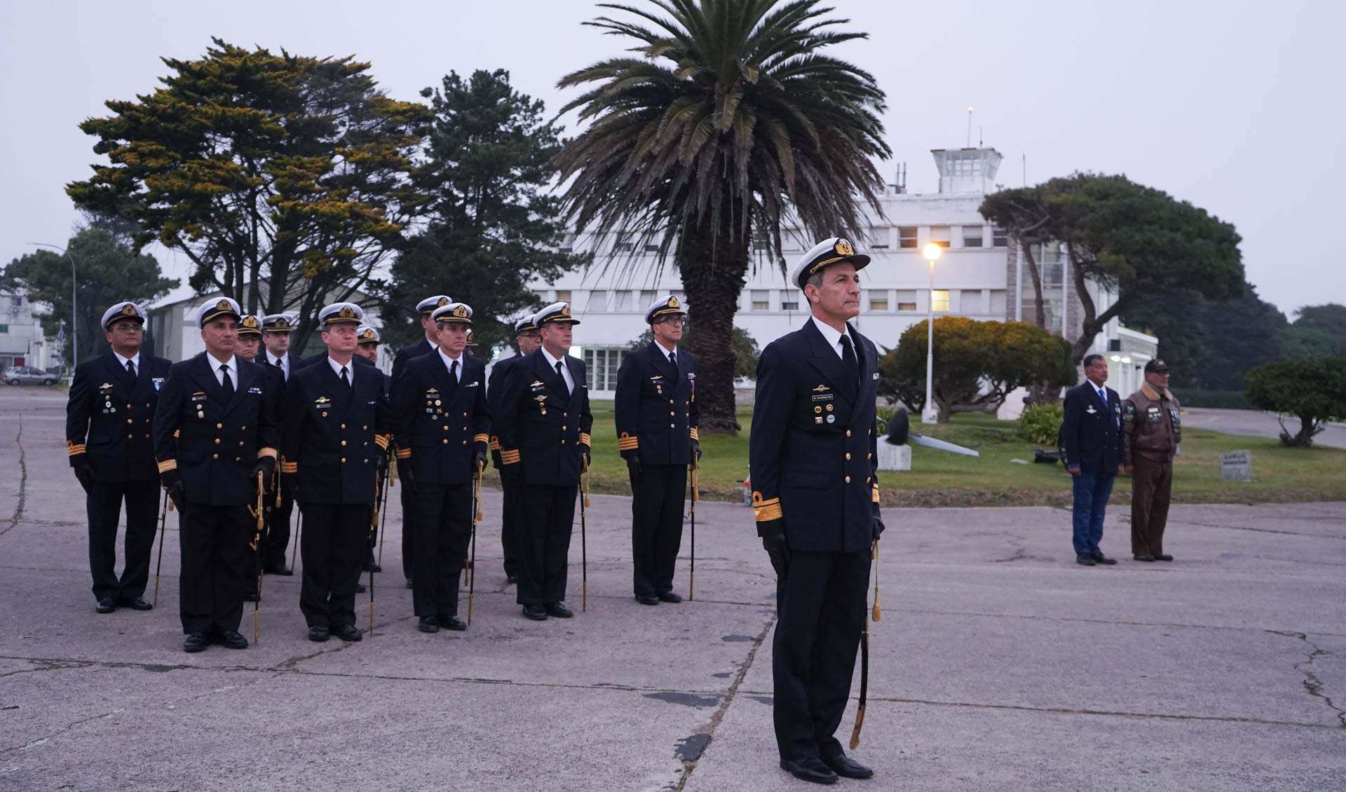 Participó la totalidad de los destinos con asiento en la Base Naval Mar del Plata.