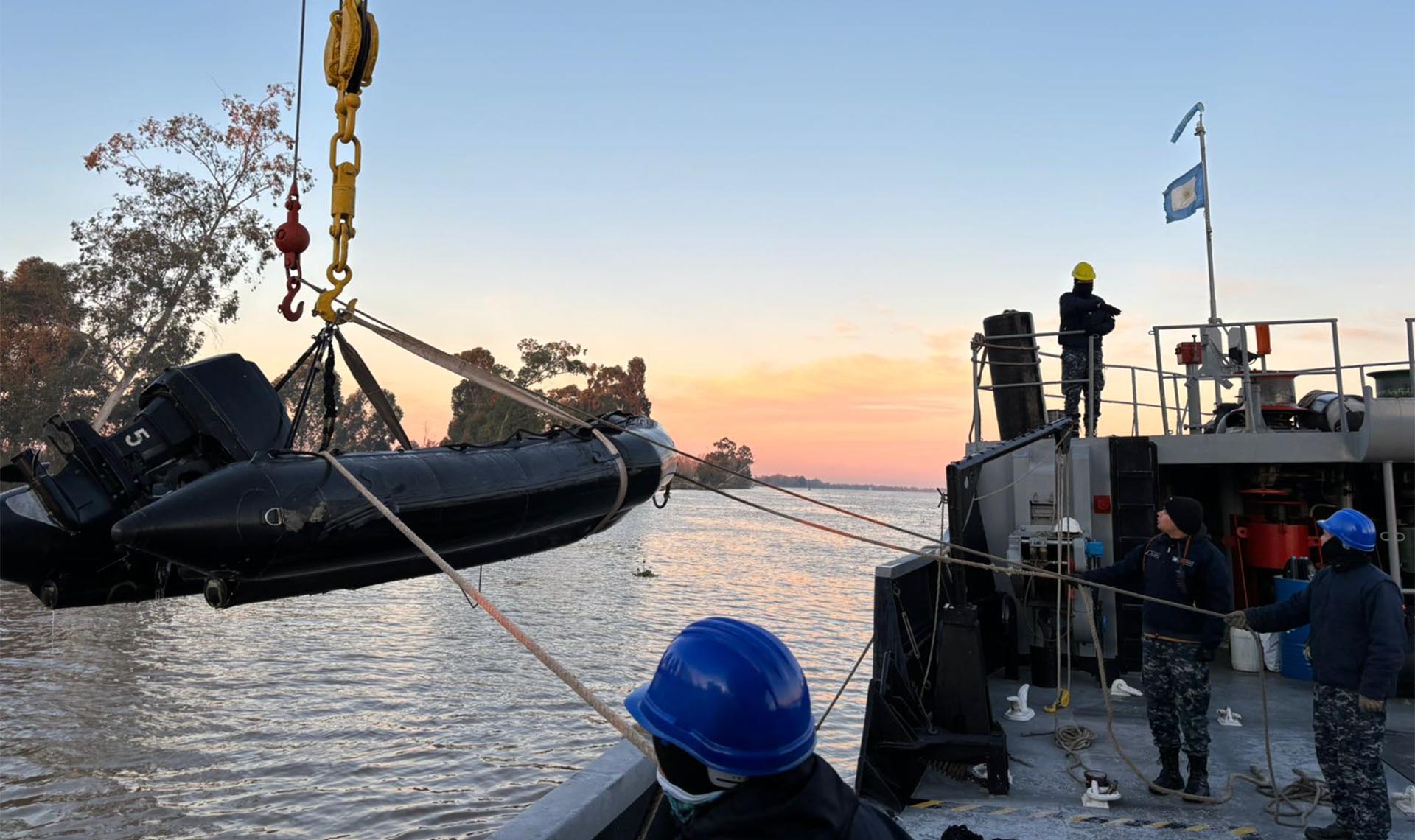 Fue realizado por el Batallón de Infantería de Marina N° 3 junto a unidades de la División Patrullado Fluvial.