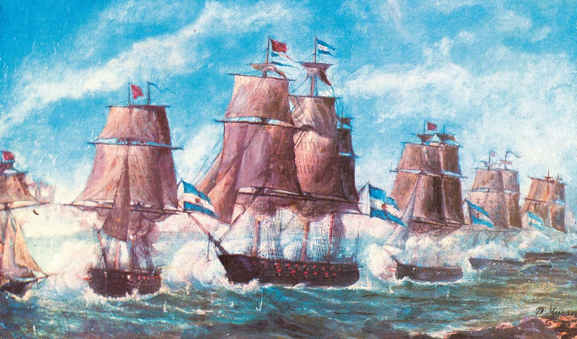 Esta contienda se libró entre las escuadras de las Provincias Unidas del Río de la Plata y del Imperio del Brasil durante la guerra que enfrentó a ambas naciones entre 1826 y 1828.