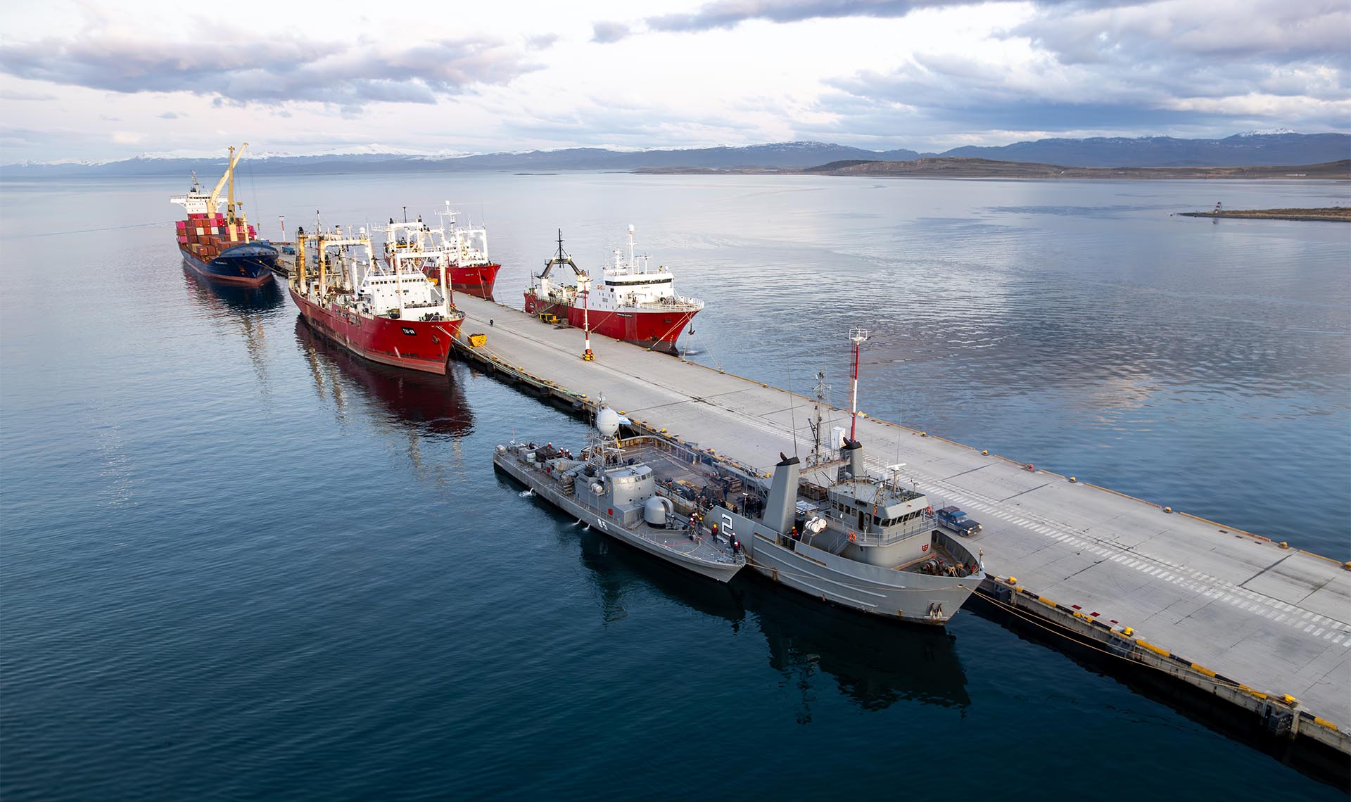 Tras 164 días como buque de estación, el aviso regresa a la Base Naval Puerto Belgrano.