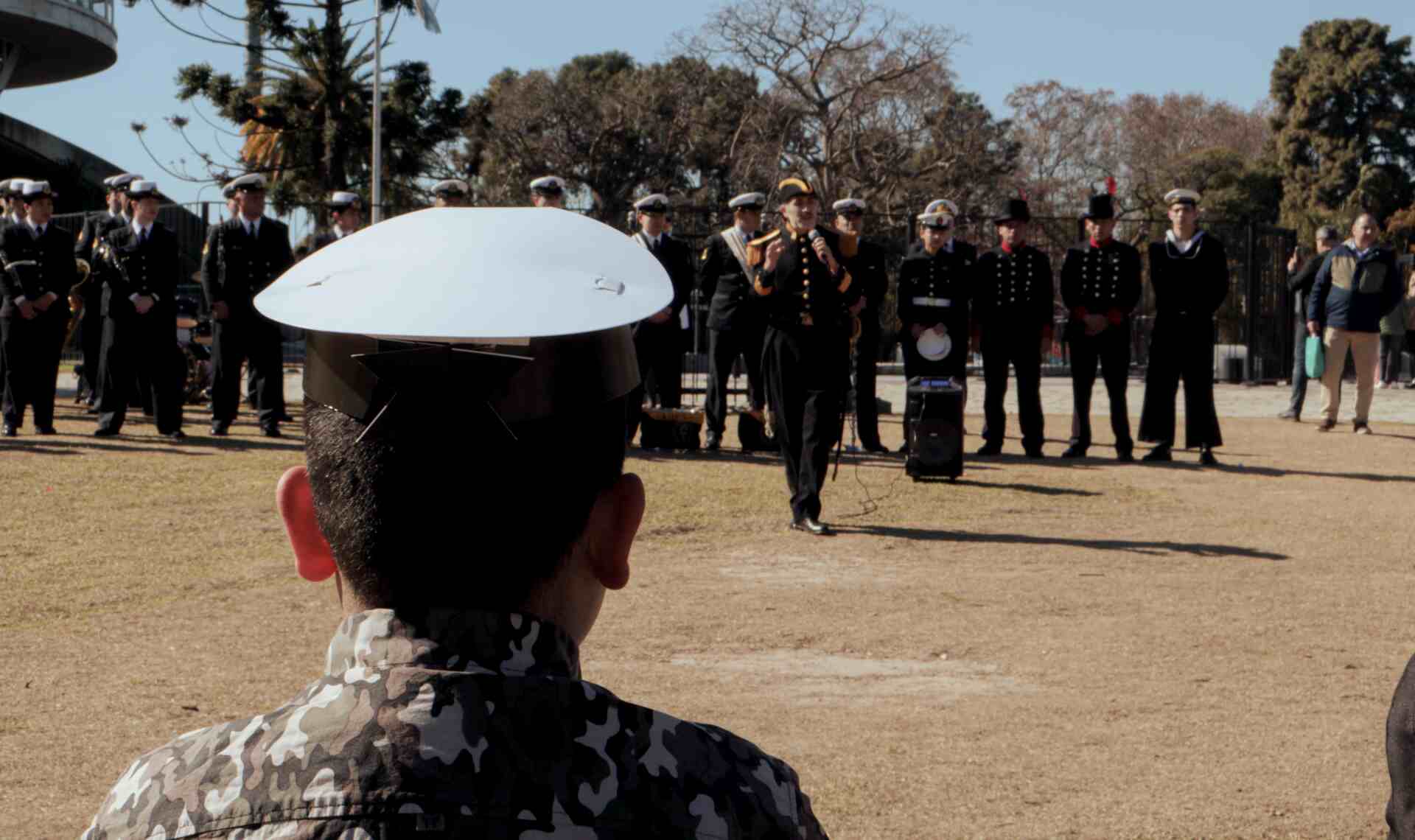 La Armada Argentina realizó una jornada de historia y música pensada para los más chicos.