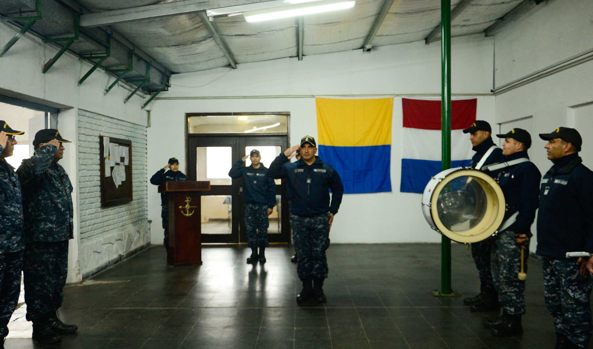 El acto conmemorativo se realizó en la Intendencia Naval Mar del Plata.