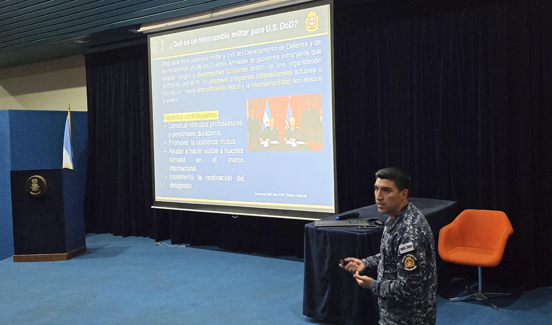 Fueron coordinadas por el Comando de la Flota de Mar.