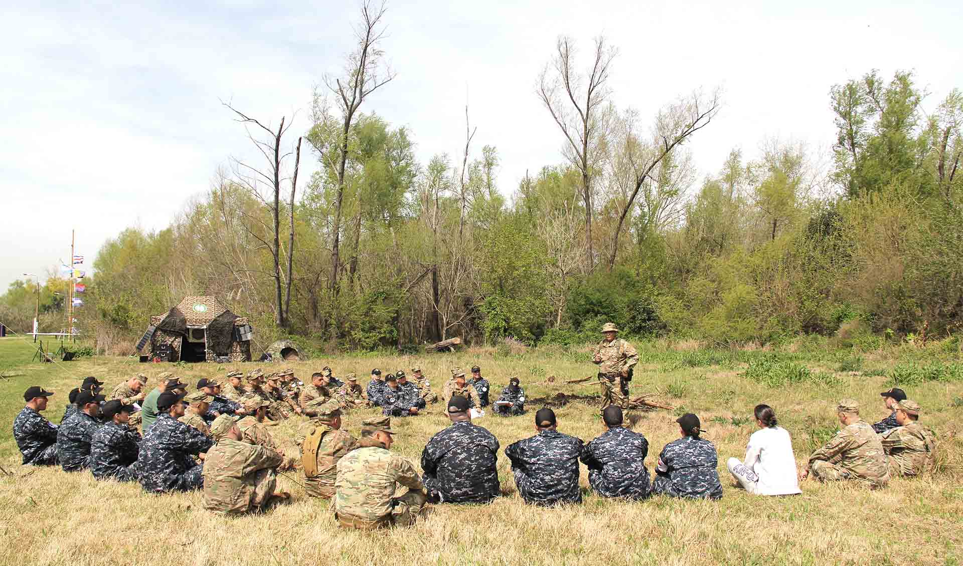 Como parte de su formación, recibieron instrucción teórica y práctica.