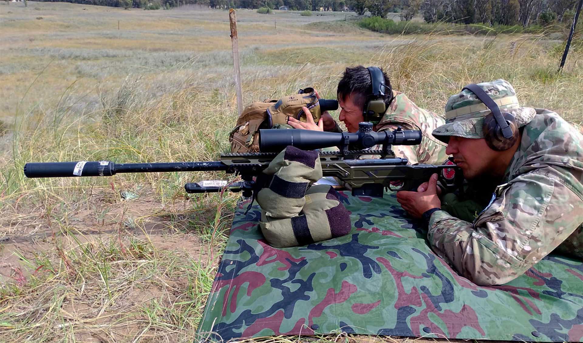 Se llevó a cabo un curso intensivo en terrenos de la Base de Infantería de Marina Baterías. 