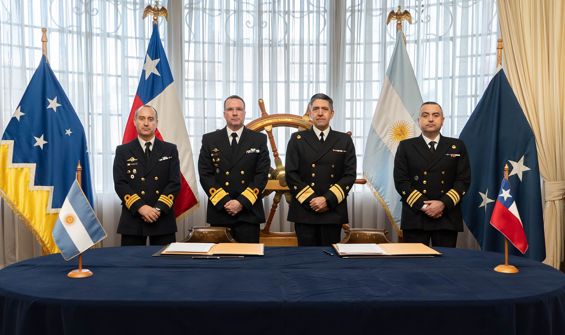 El objetivo fue analizar y evaluar las actividades desarrolladas y futuras entre ambos Comandos. 