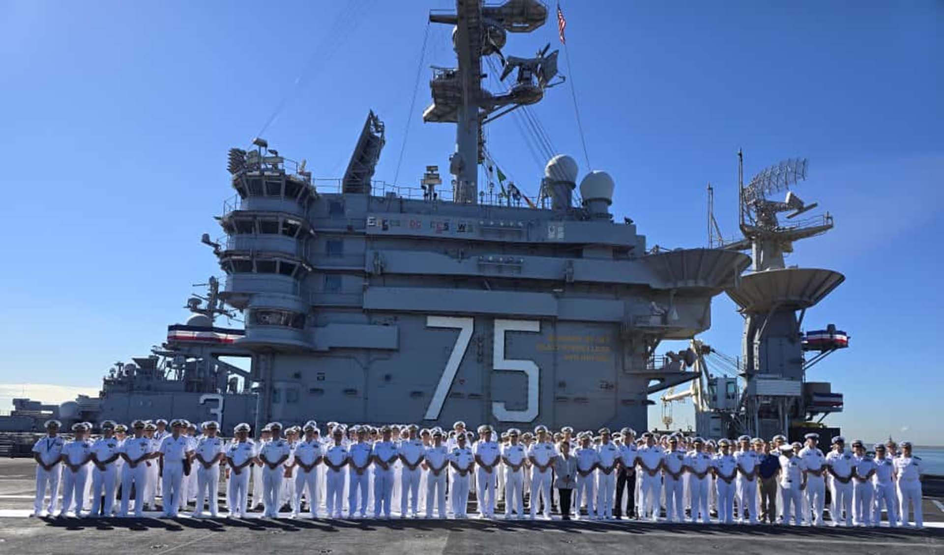 La Armada Argentina participó del acto que tuvo lugar en la Base Naval de Norfolk.