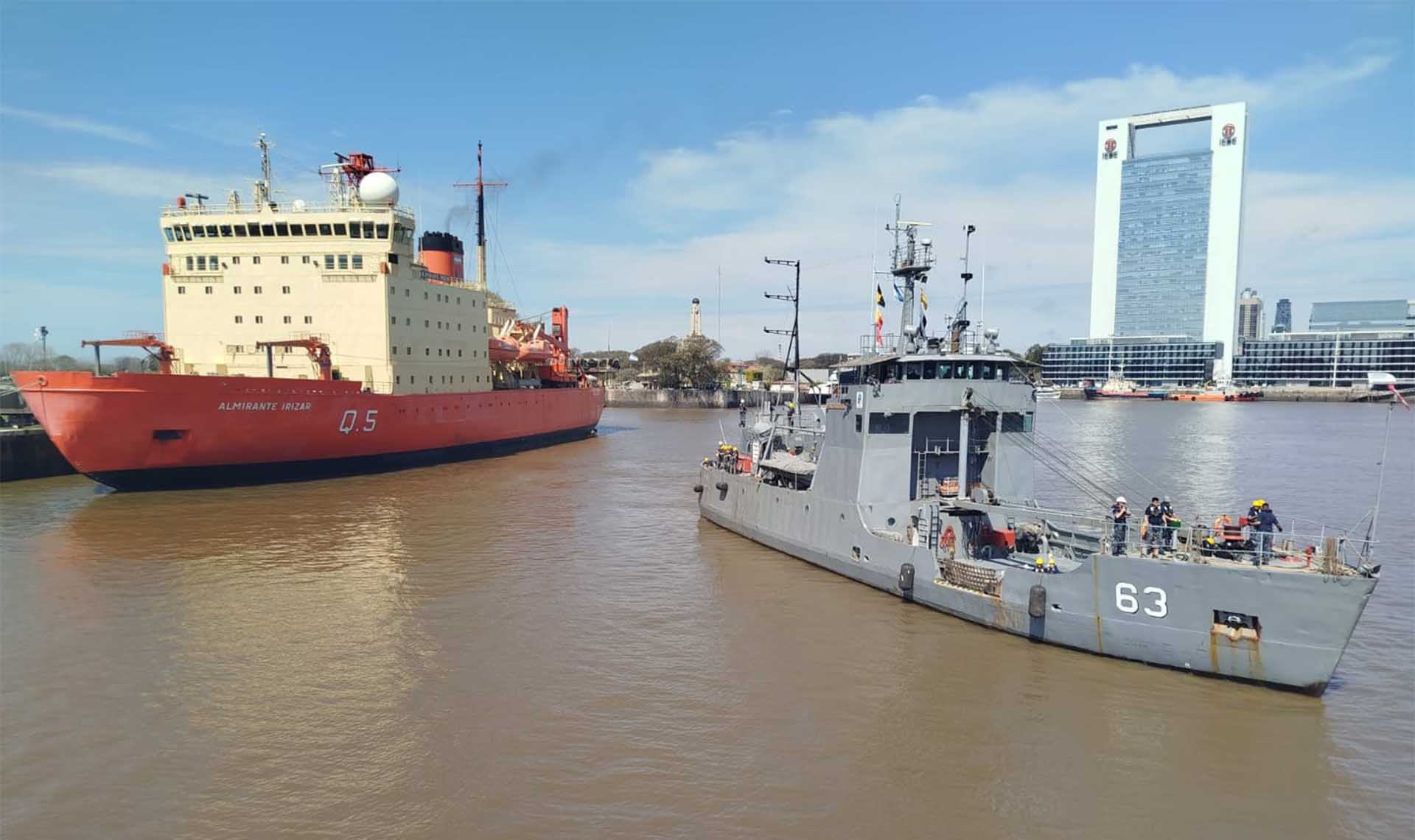 Durante la navegación realizó prueba de equipos y reconocimiento del área de jurisdicción fluvial. 