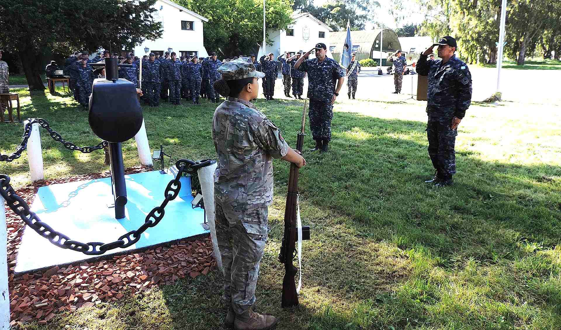 Se llevó a cabo frente al monumento dedicado al submarino ARA “San Juan” y a sus tripulantes.