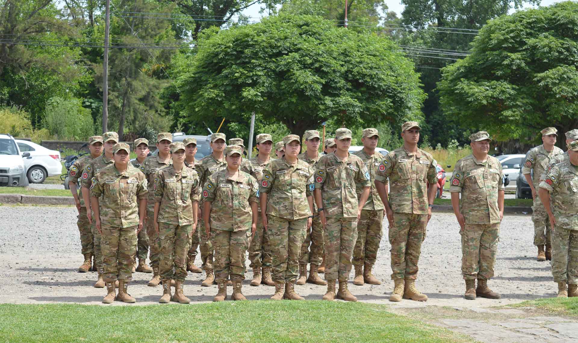 Los jóvenes prestarán servicio en distintas dependencias de dicho destino.