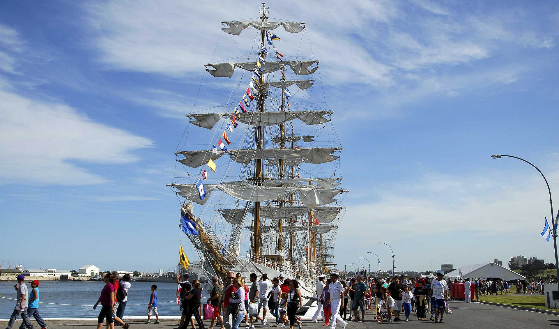 Podrá visitarse desde el sábado 17 hasta el 29 de enero en la Base Naval Mar del Plata, de 17 a 21hs, con ingreso libre y gratuito.