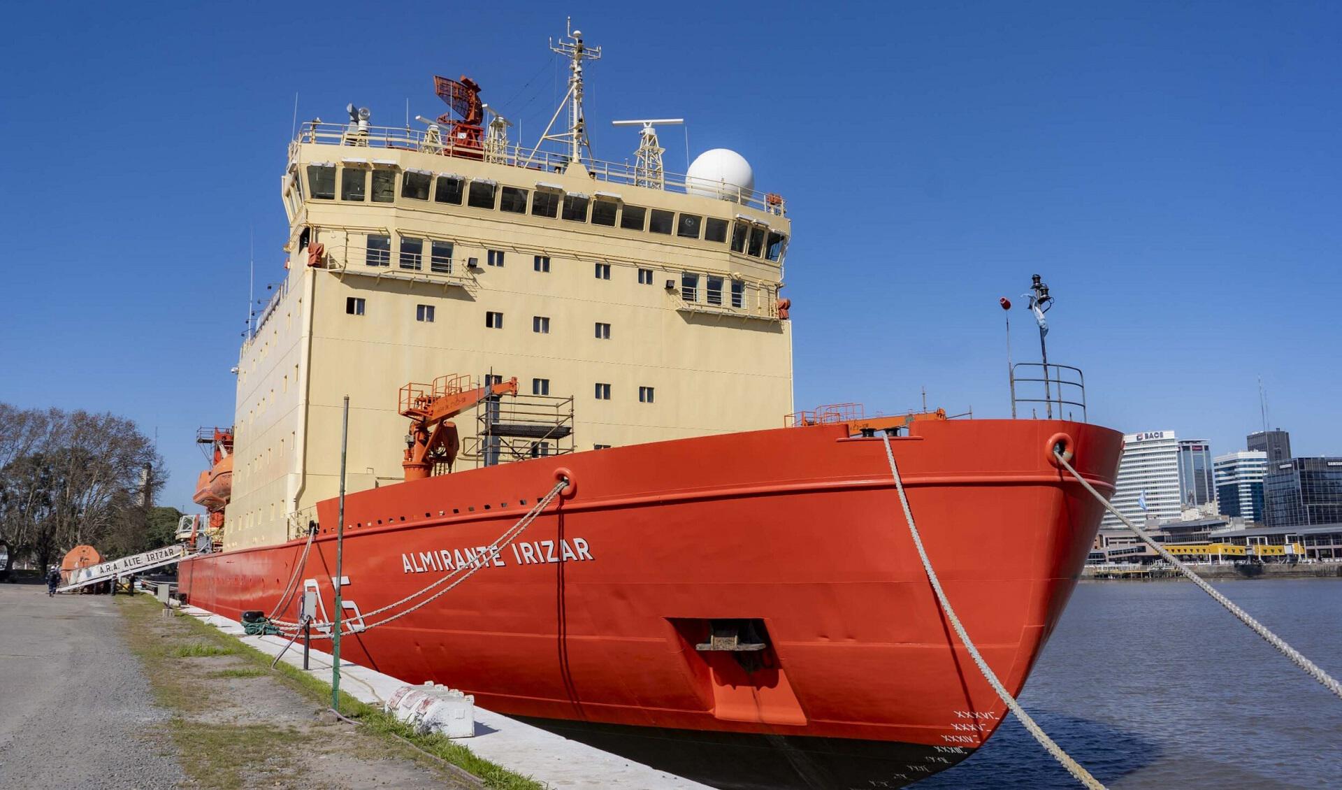 Hoy tomó amarras y ya se alista para regresar al continente blanco a fin de concretar la segunda etapa de la Campaña Antártica de Verano.