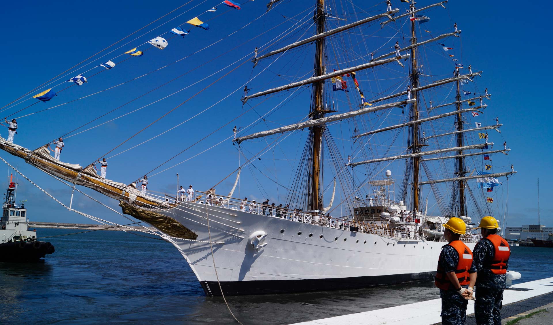 Durante su estadía, recibió la visita de casi 50.000 personas.