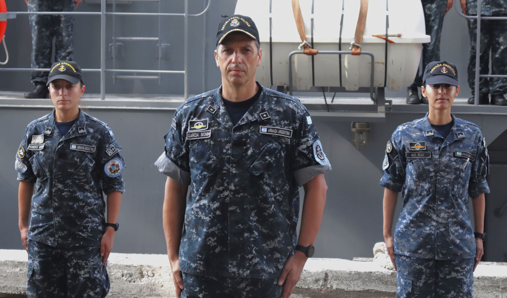 Tomó el cargo la Teniente de Navío María Eugenia Ruiz en reemplazo de la Teniente de Navío María Victoria Ferrero Morini.