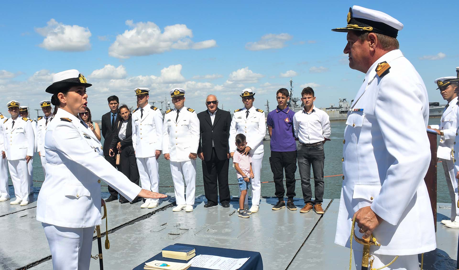 Asumió la Capitán de Corbeta Érica Vanesa Bibbó.