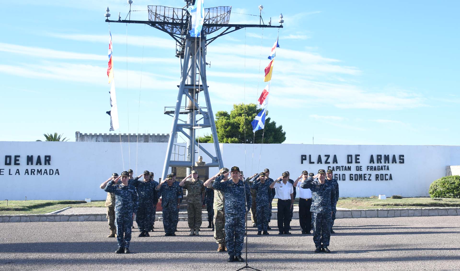 Fue presidida por el Comandante de la Flota de Mar, Contraalmirante Pablo Basso. Marca el inicio del año operativo naval. 