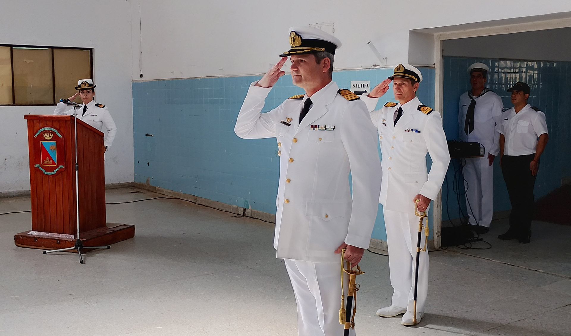 Tomó el cargo el Capitán de Fragata Pablo Ariel Viozzi, en reemplazo del Capitán de Navío Maximiliano Fenley.
