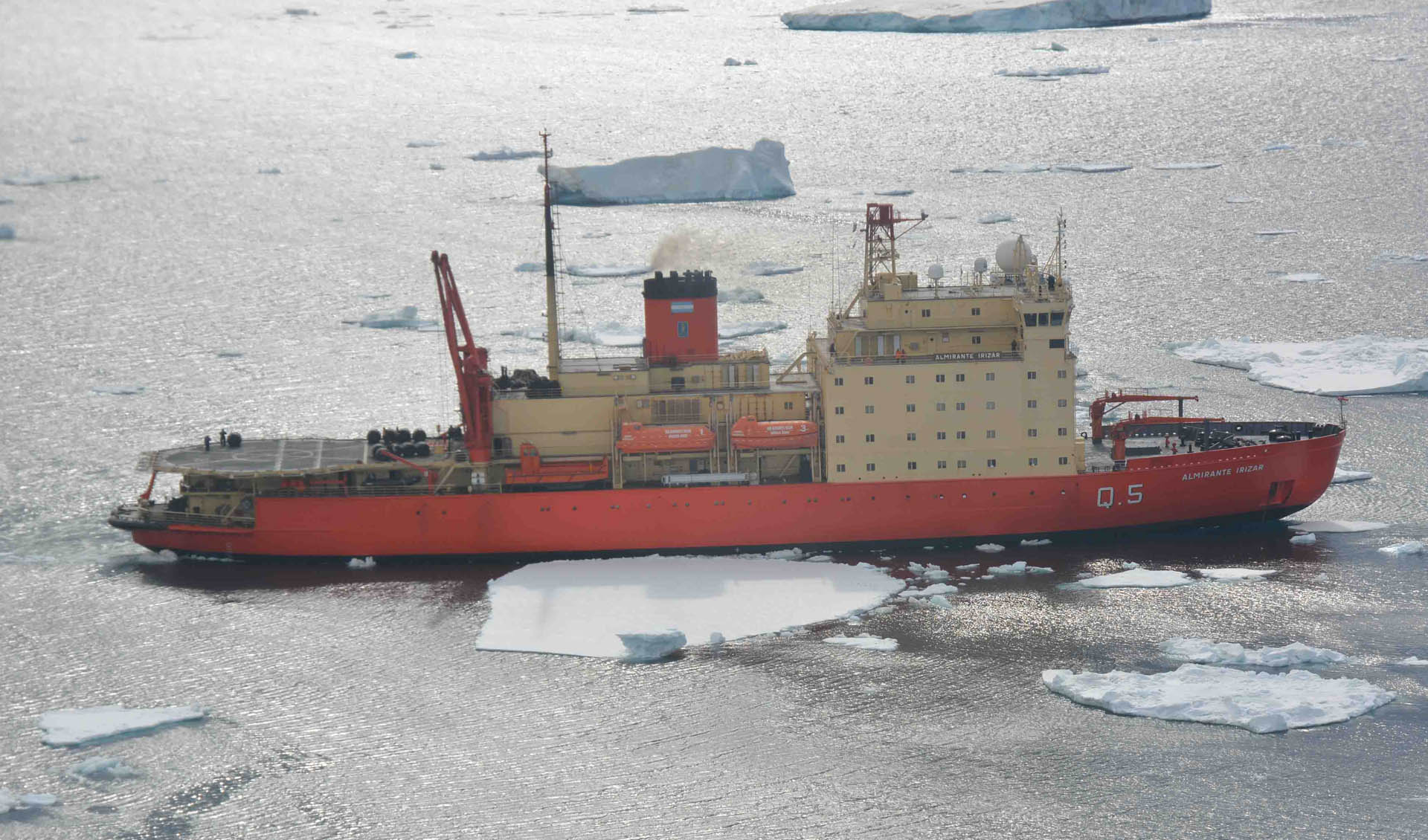 En la segunda etapa de la Campaña Antártica de Verano 2025-26, la unidad operó durante seis días desde la Bahía Pingüino y desde el noreste de la Bahía López De Bertodano.