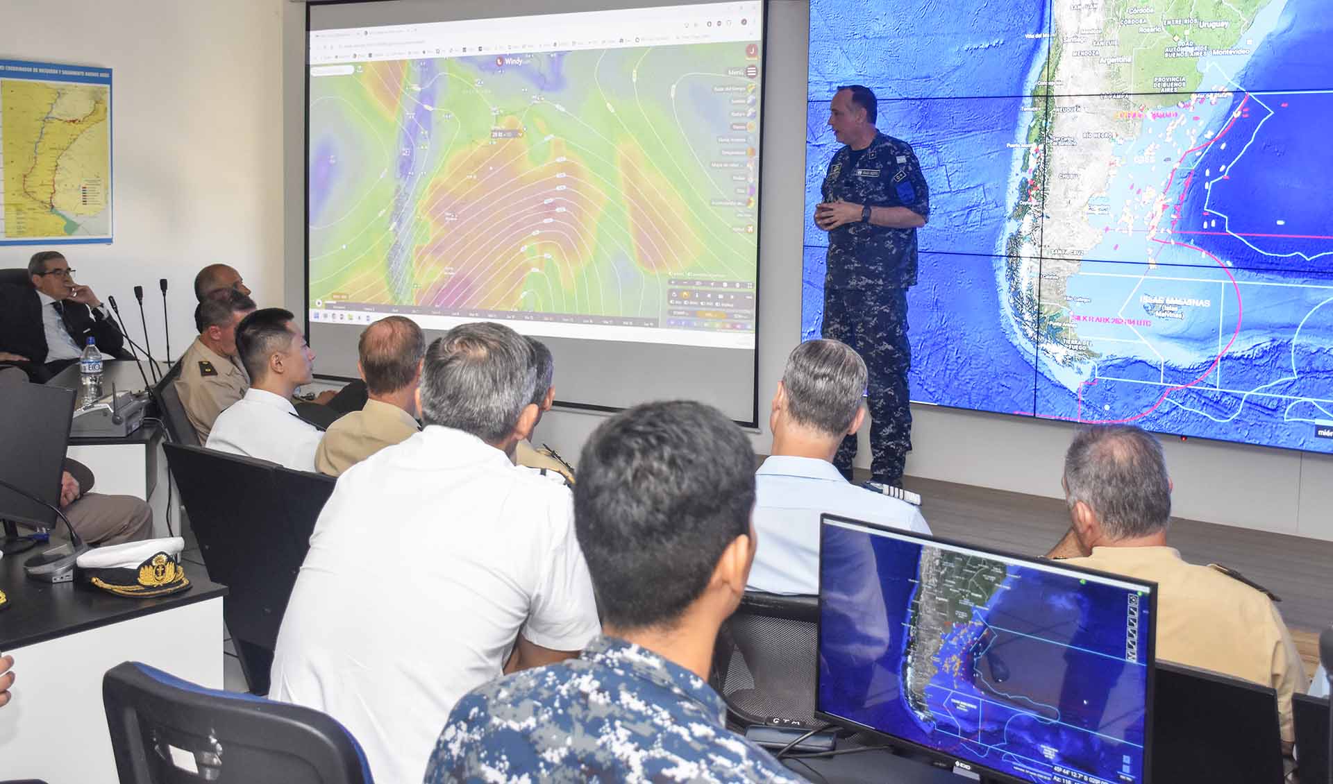 Fue en el marco de su capacitación en el Curso de Dirección Estratégica Militar.