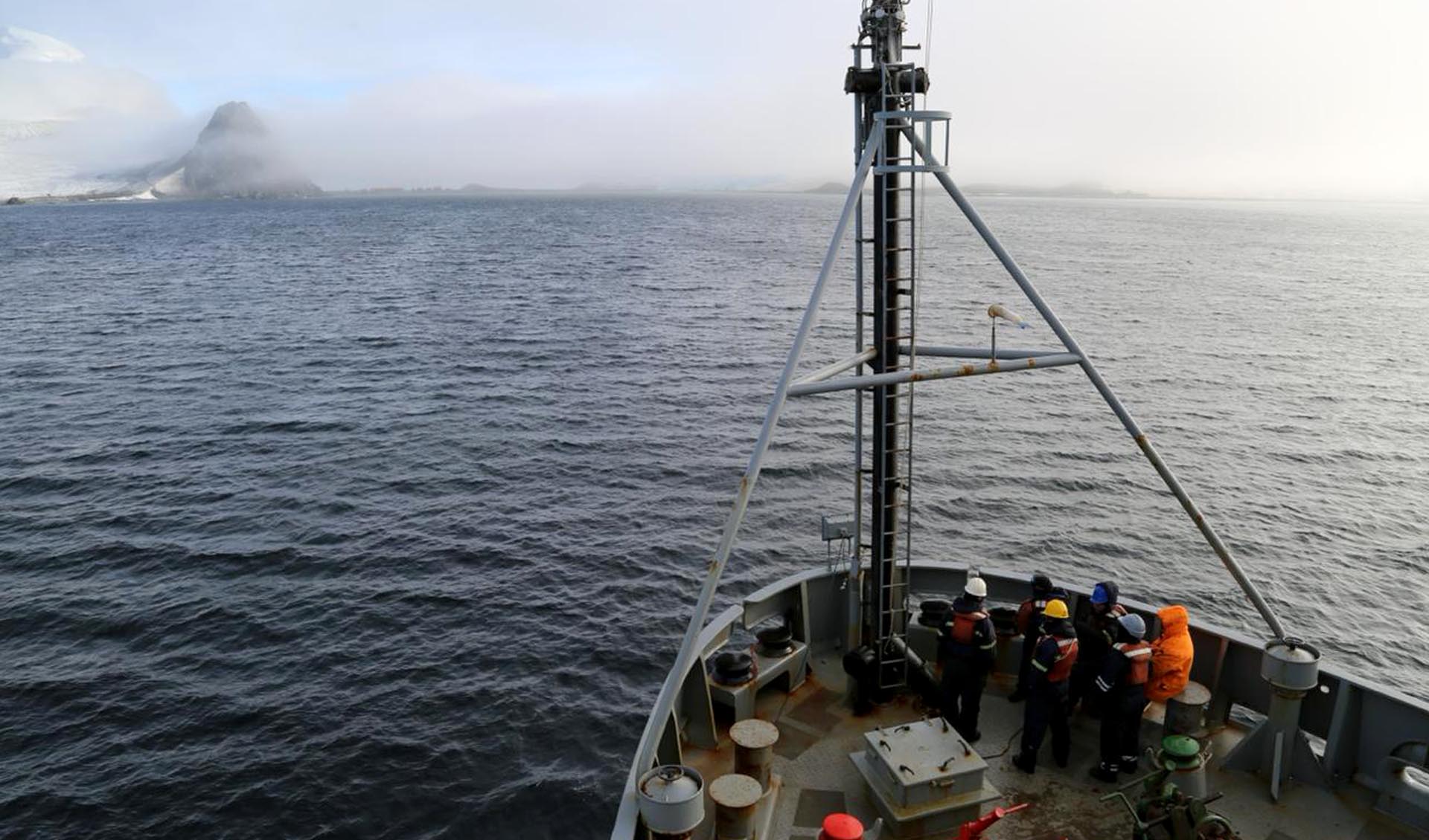 La unidad de la Armada Argentina operó en la Base Antártica Conjunta Orcadas.  
