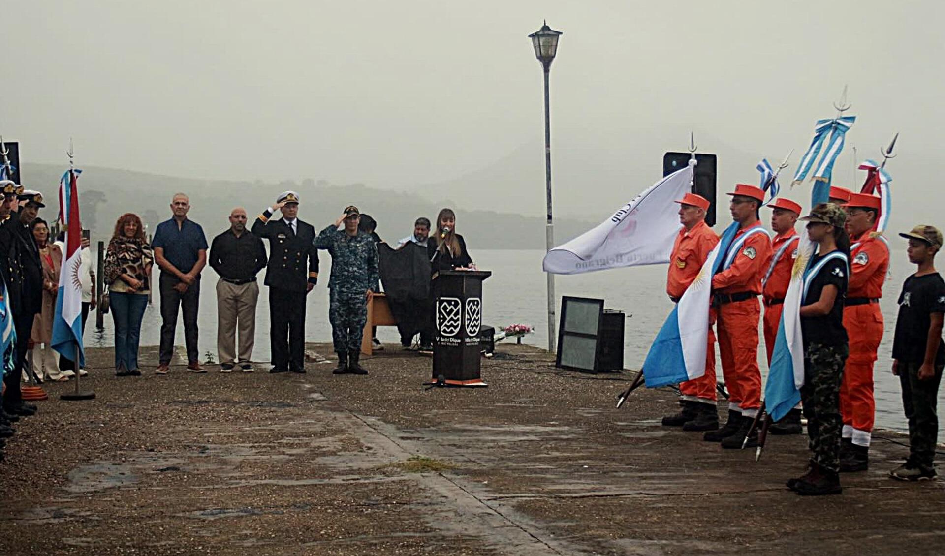 Se llevó a cabo en el Parador Almirante Brown. Participó una comitiva naval.