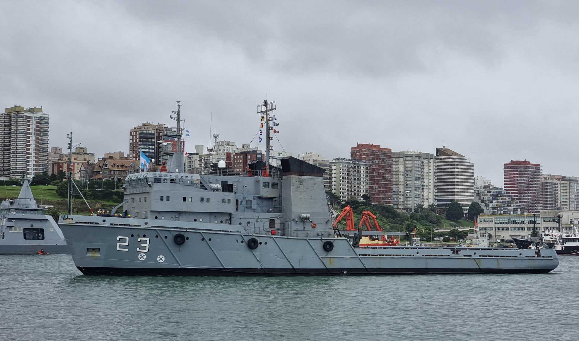 Había zarpado el pasado 19 de diciembre rumbo al continente blanco para participar de la Patrulla Antártica Naval Combinada 2025/26.