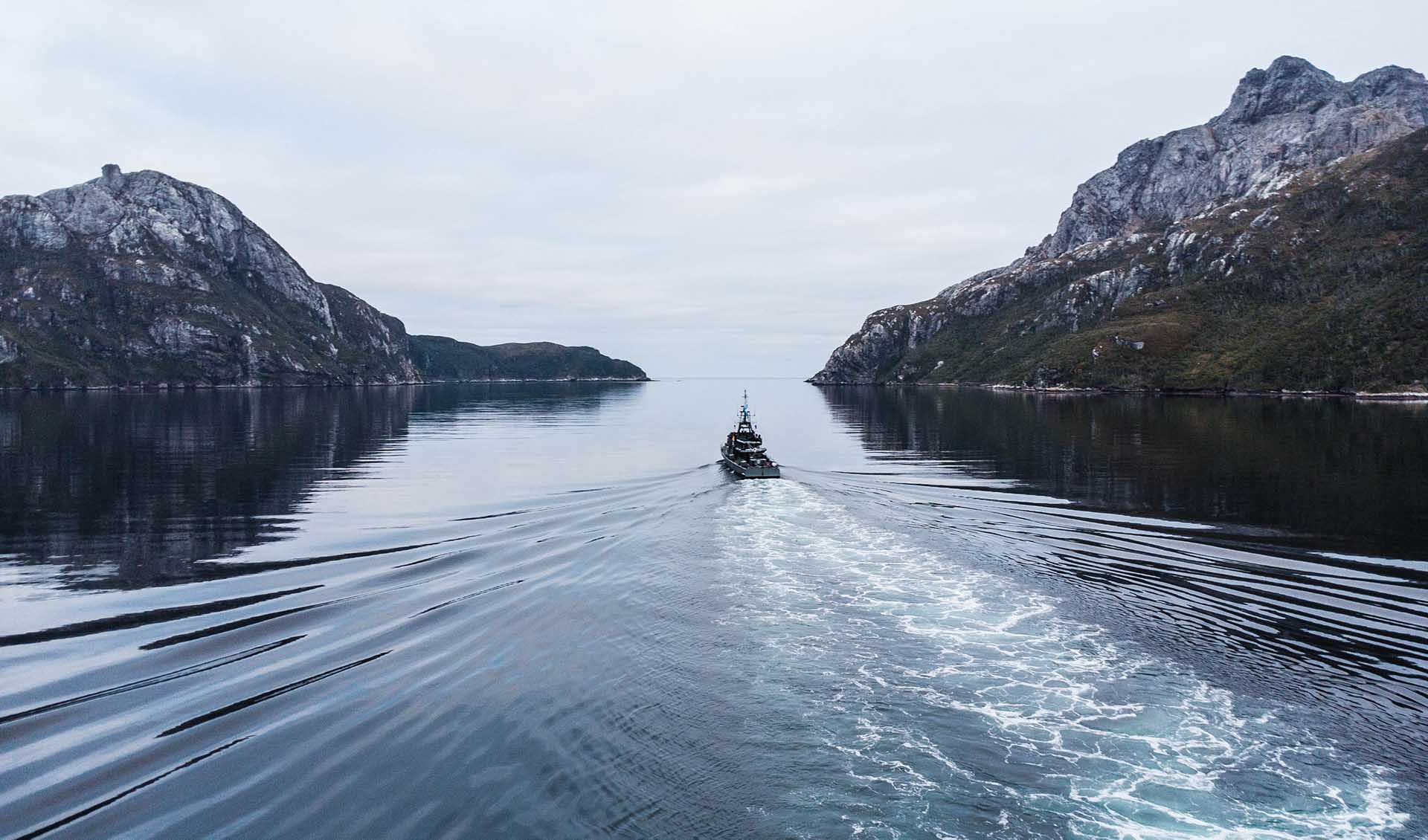 Fue en el marco de un proyecto de relevamiento del Faro Año Nuevo, ubicado en Isla Observatorio. 