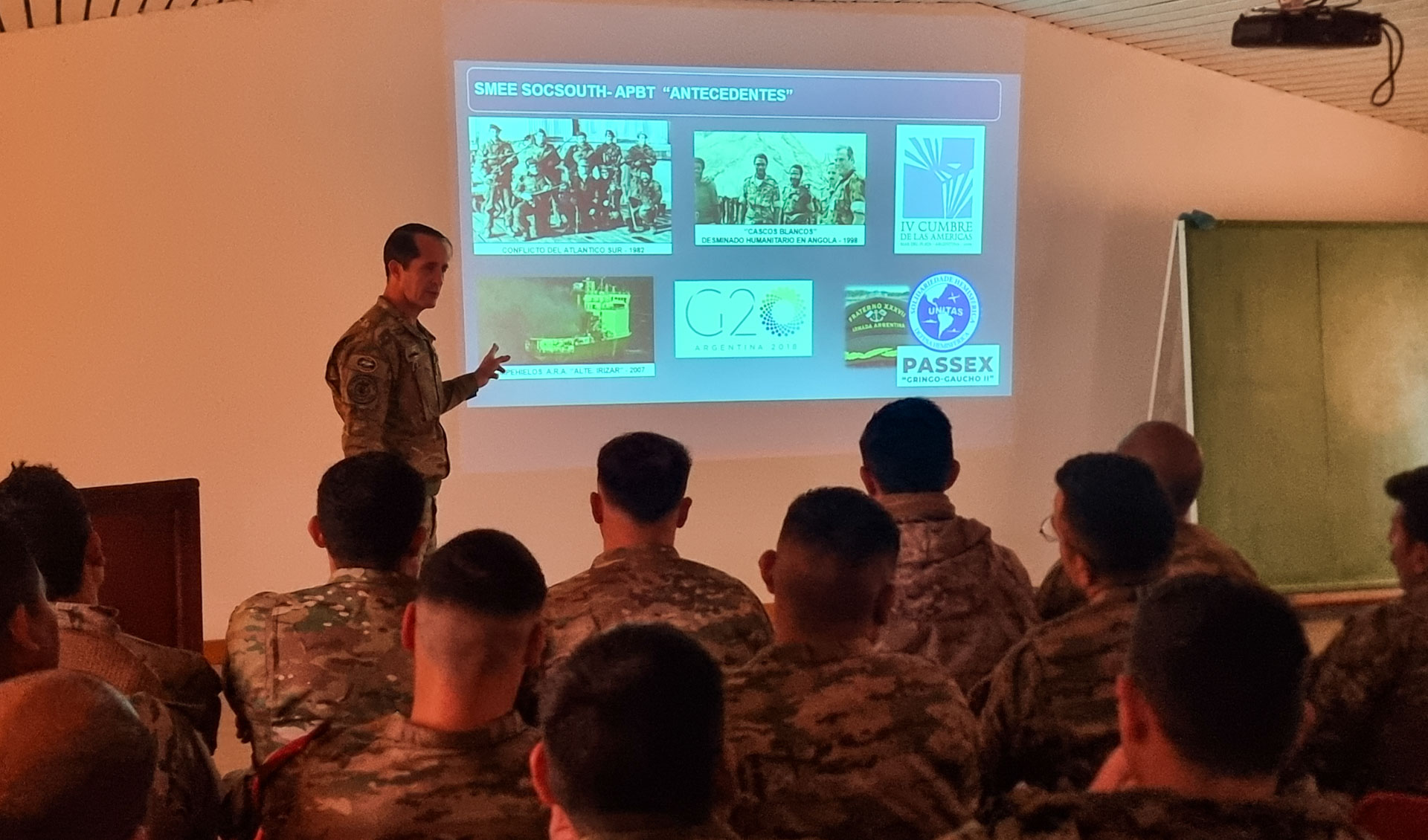 El encuentro estuvo enmarcado en los programas de cooperación bilateral vigentes.