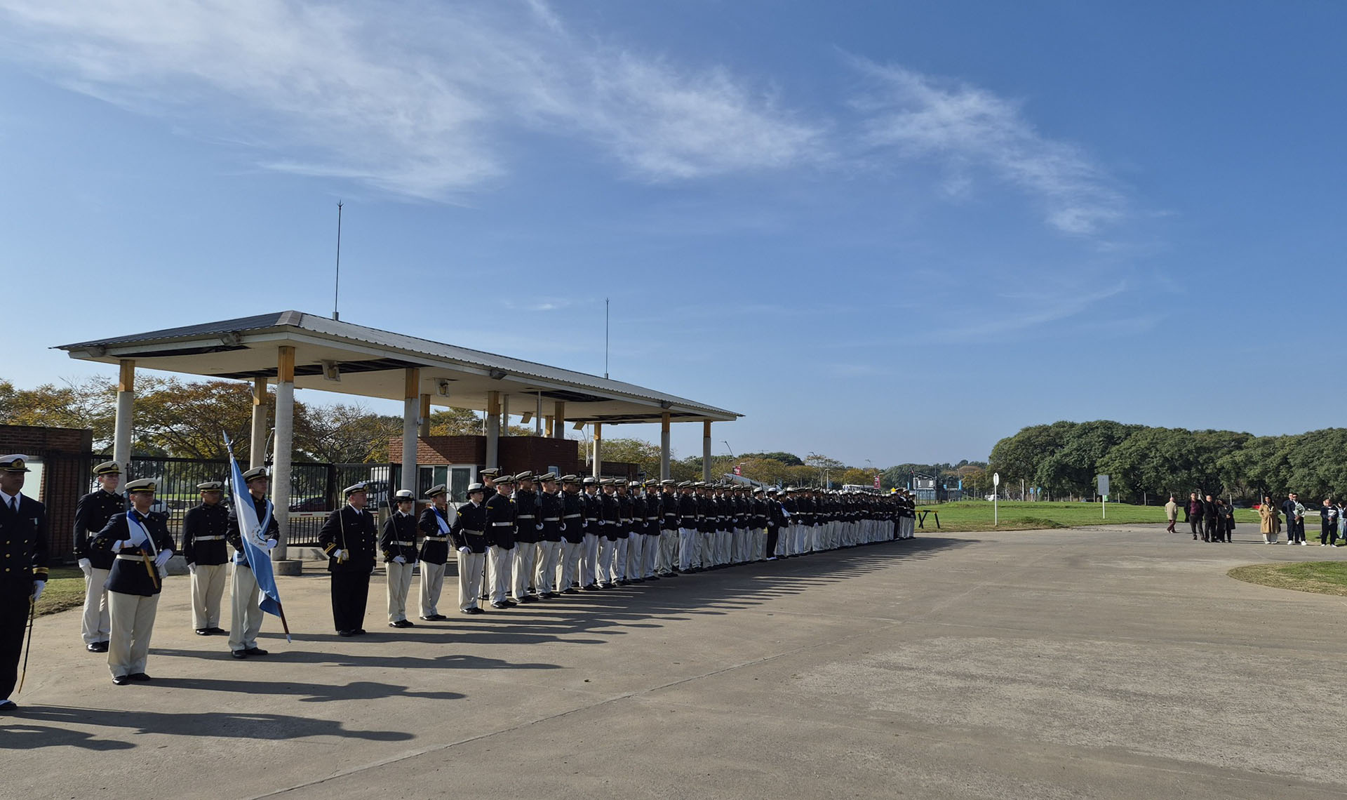 El acto fue presidido por el Subjefe del Estado Mayor General de la Armada, Vicealmirante IM Fernando Daniel Terribile.